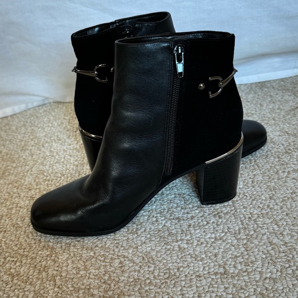 Black booties square toe - Picture 6 of 6